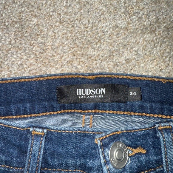 Dark wash Hudson super skinny Nico jeans - Picture 4 of 5